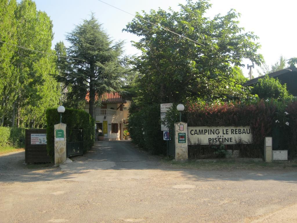 Camping Le Rebau Montblanc Eksteriør billede